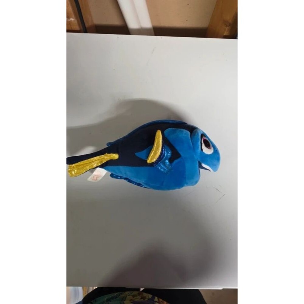 TY Sparkle Finding Dory Plush 9.5 " Blue Tang Fish Disney Pixar Nemo Beanie